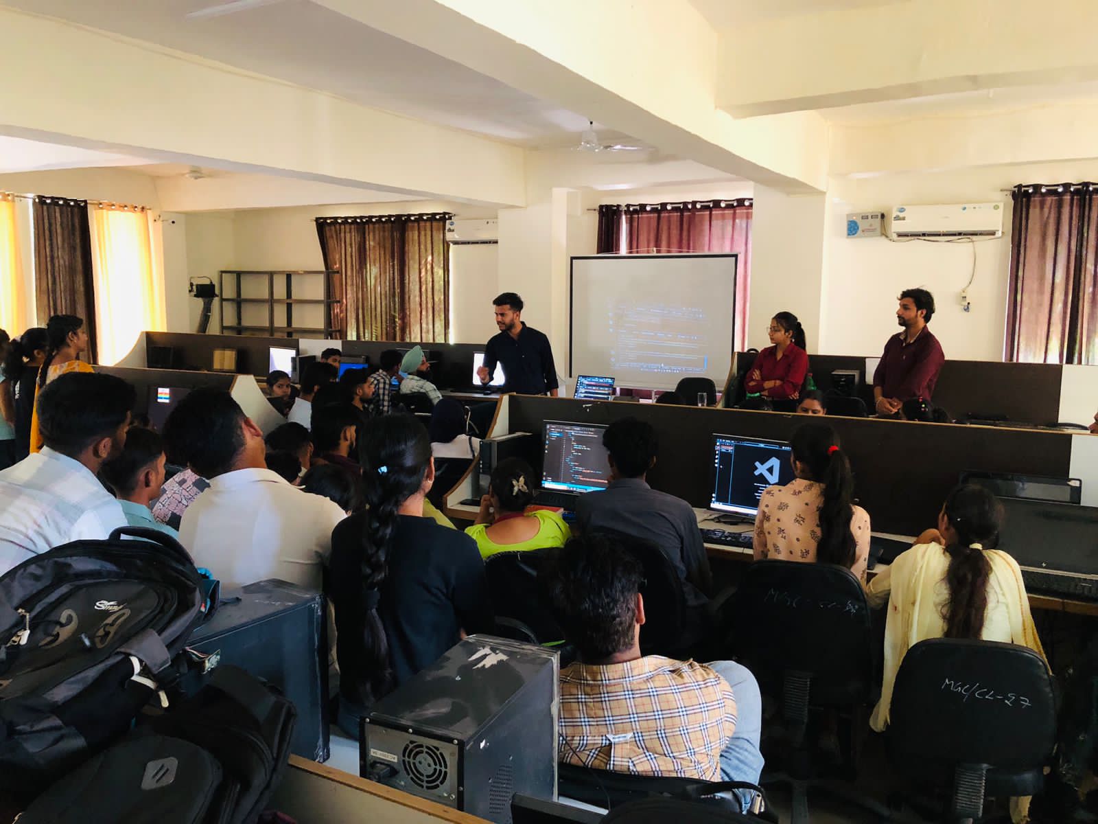 Successfully conducted a two-day workshop on “Full Stack Development and Python with Django” at Modern Group of Colleges